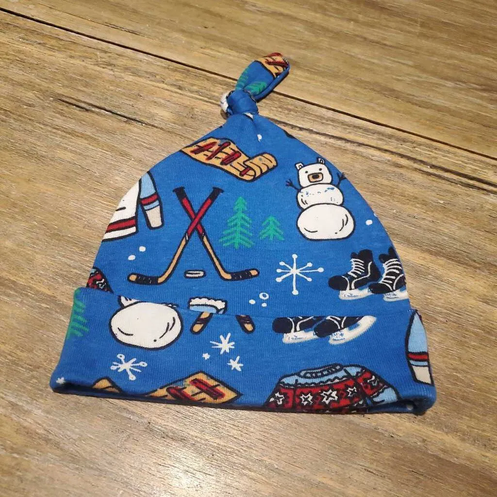Blue Winter Beanie 12-18m
