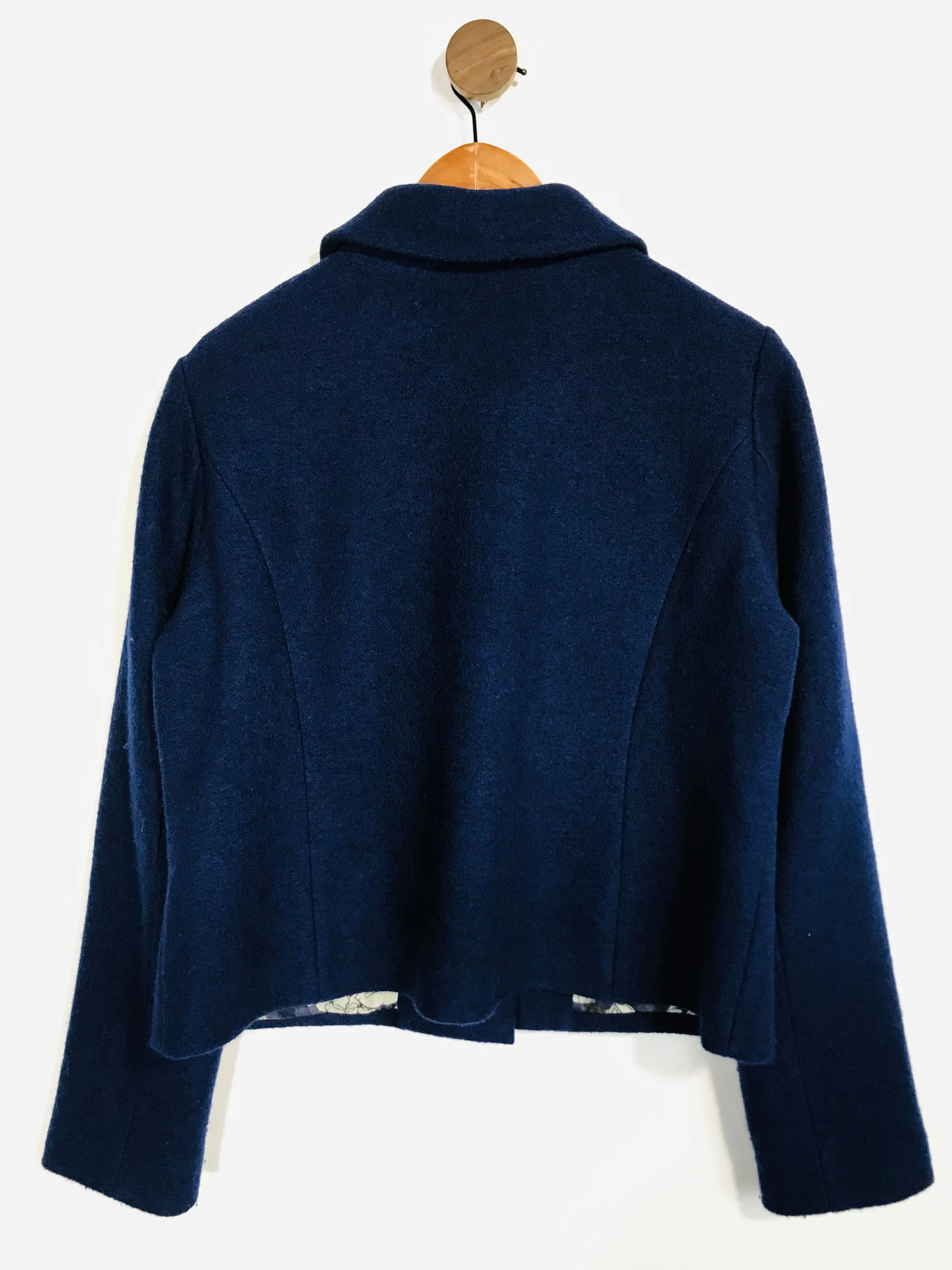 Boden Women's Wool Peacoat Coat | UK16 | Blue