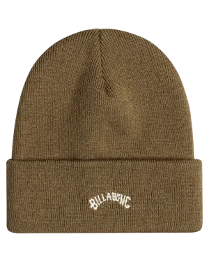 Boys Arch Beanie in Bark