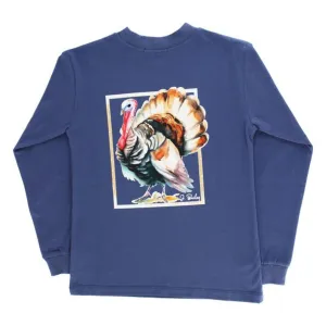Boys Logo T-shirt - Turkey on Denim - FINAL SALE