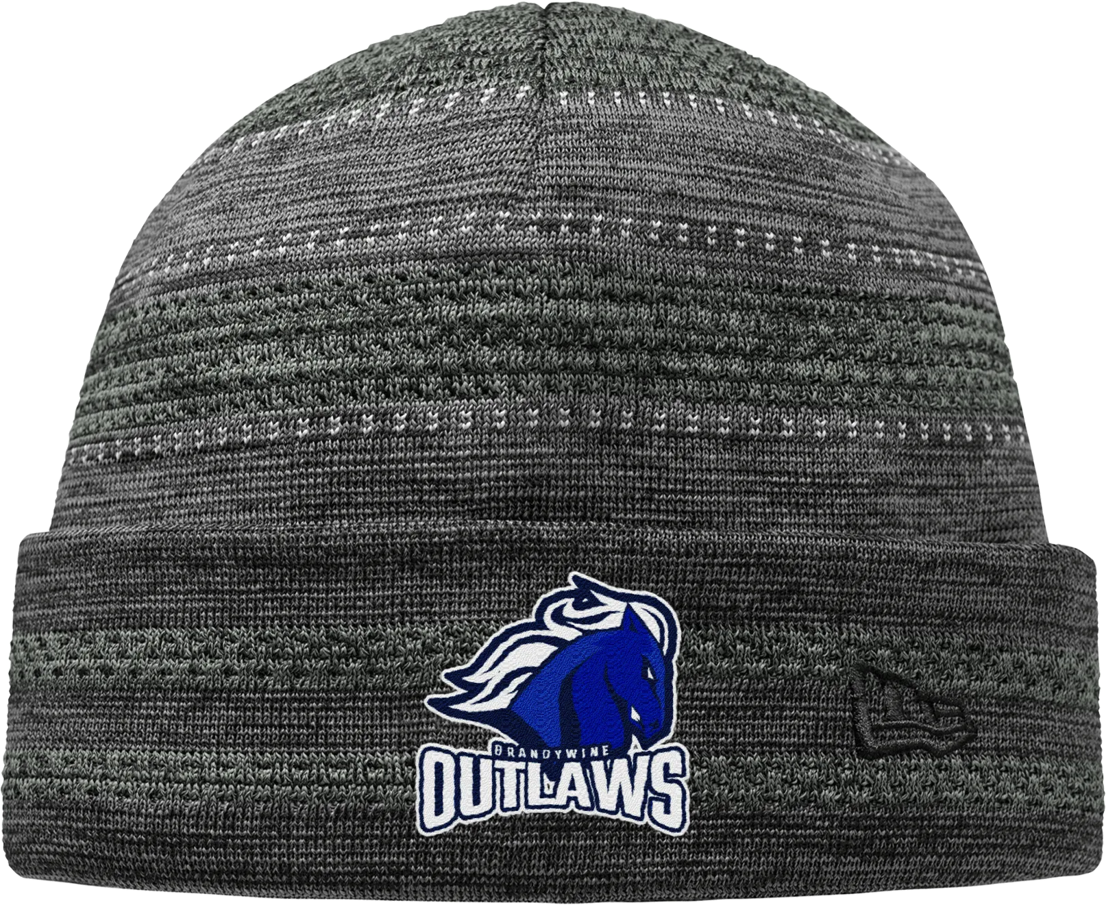 Brandywine Outlaws New Era On-Field Knit Beanie