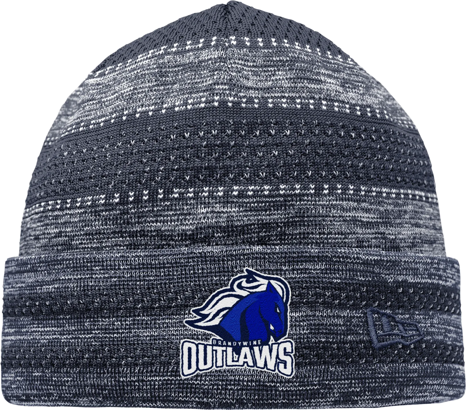 Brandywine Outlaws New Era On-Field Knit Beanie