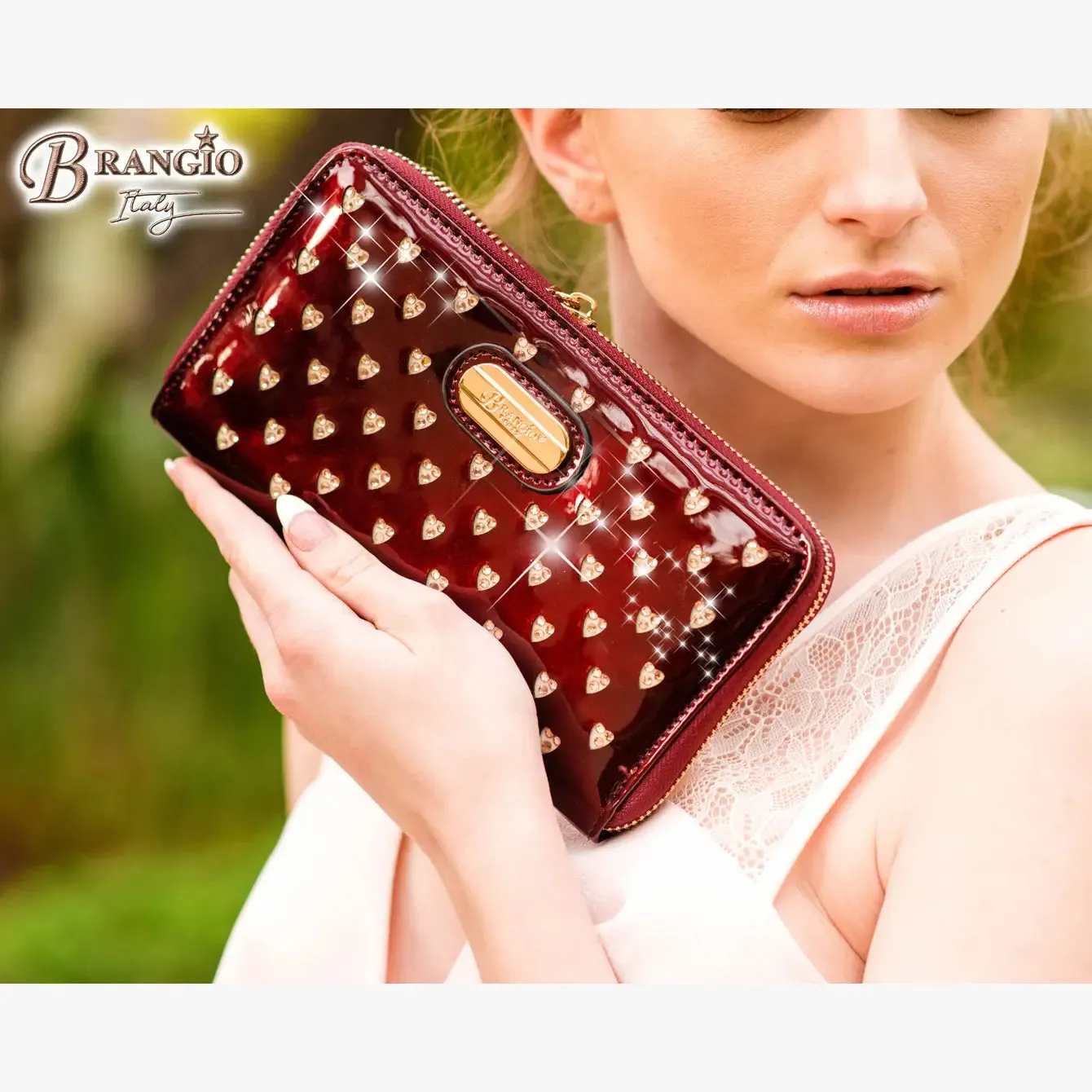 Brangio Sleek Glossy Wallet