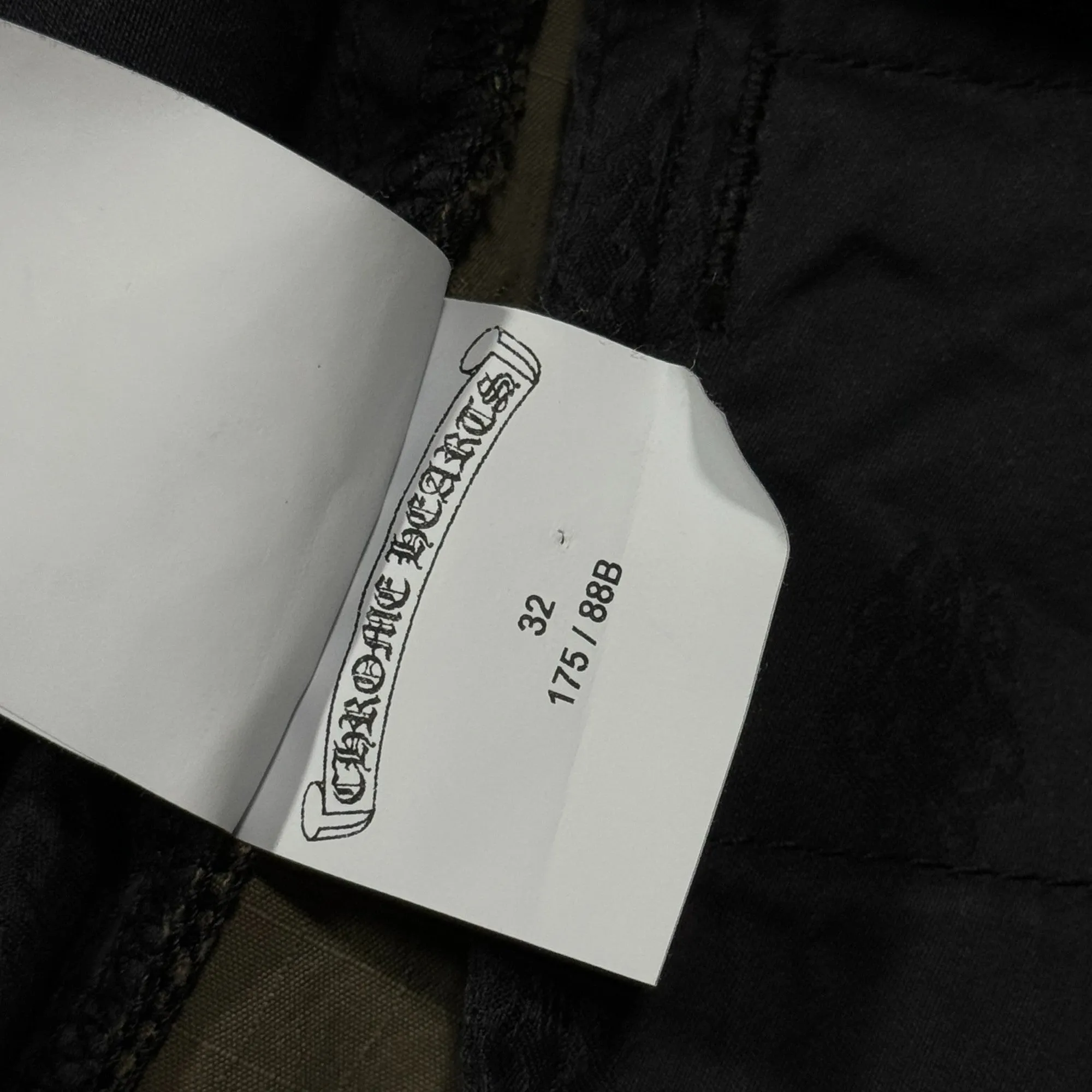 Camo Cargo Cross Patch Pants