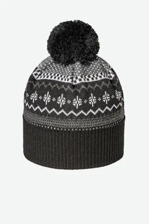 CANADA-MADE RECYCLED SNOWFLAKE POM BEANIE