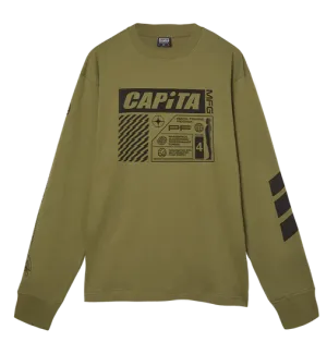 Capita 2025 Mental Long Sleeve T-Shirt - Olive
