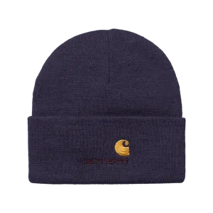 Carhartt WIP American Script Beanie - Cassis