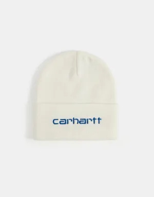 Carhartt WIP Script Beanie - Wax/Liberty