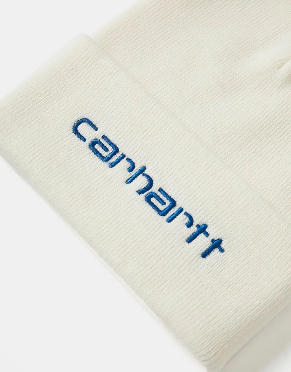 Carhartt WIP Script Beanie - Wax/Liberty