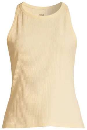 Casall Women&#x27;s Signified Rib Tank Milky Vanilla | Buy Casall Women&#x27;s Signified Rib Tank Milky Vanilla here | Outnorth