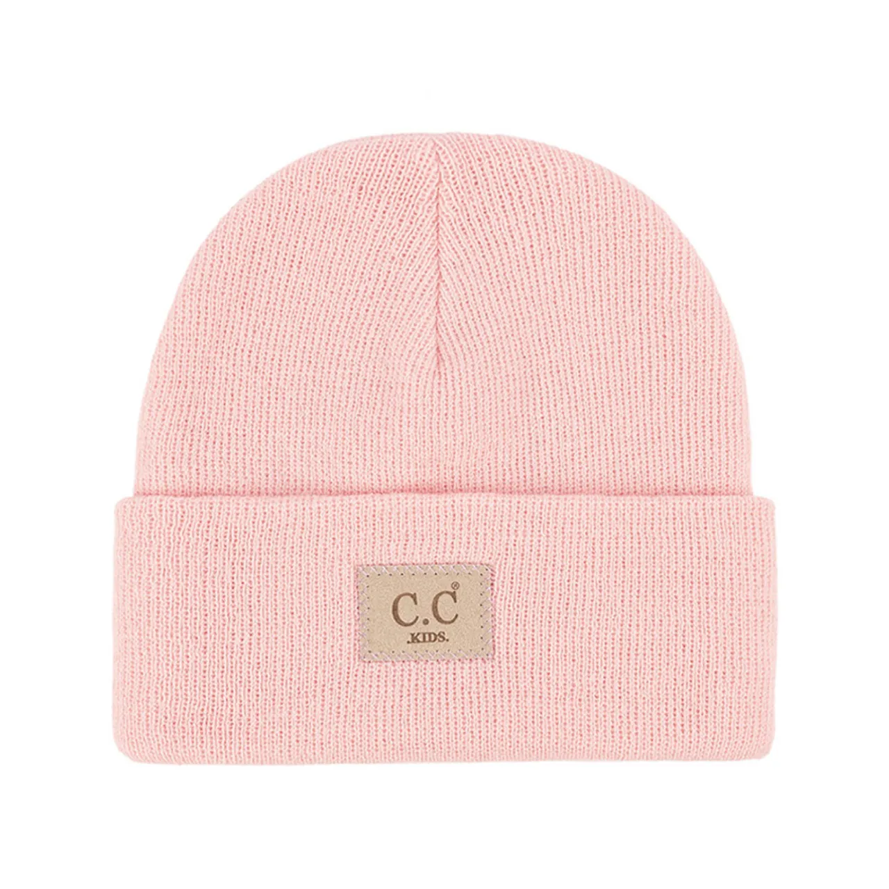 C.C Beanie Ribbed Winter Hat - Kids