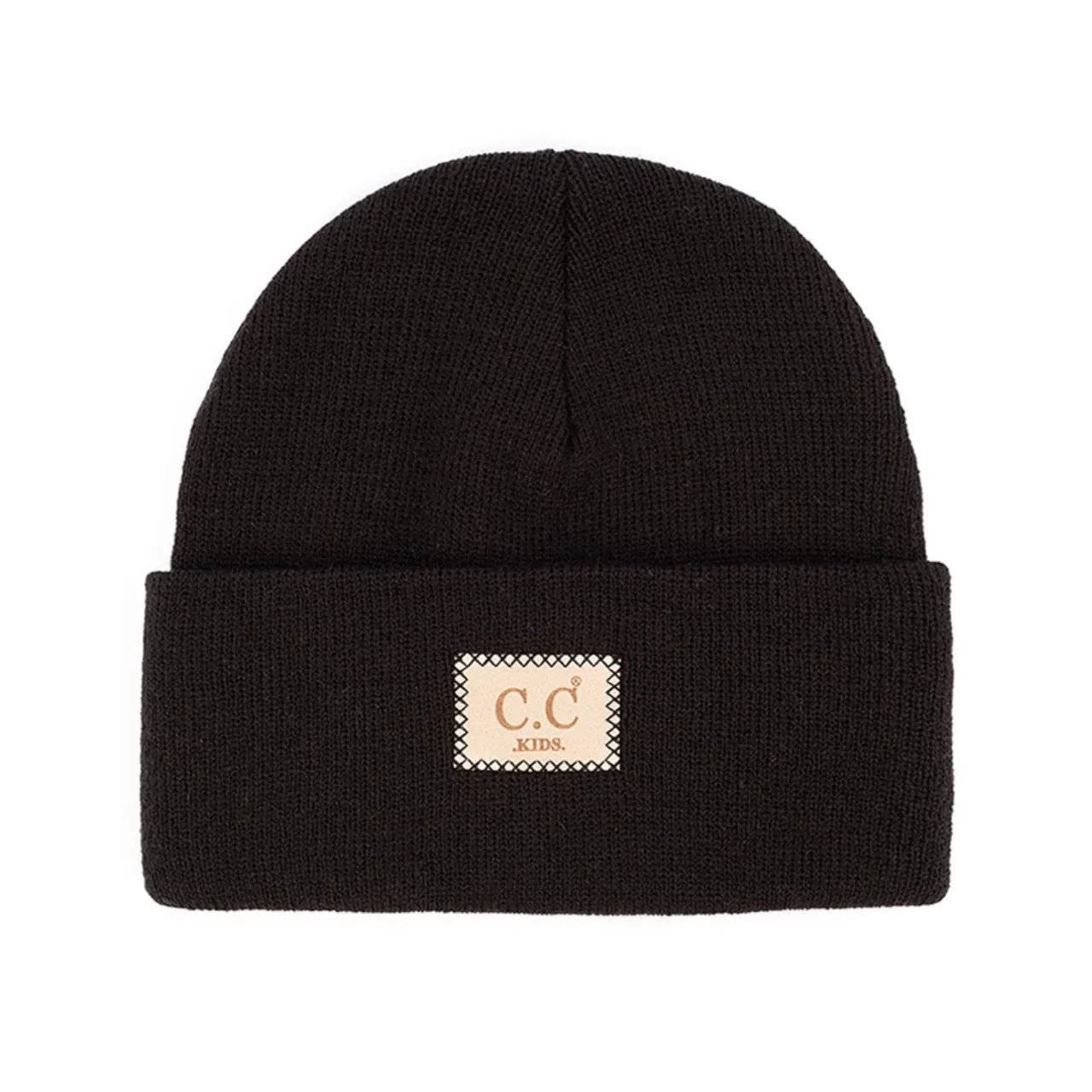 C.C Beanie Ribbed Winter Hat - Kids