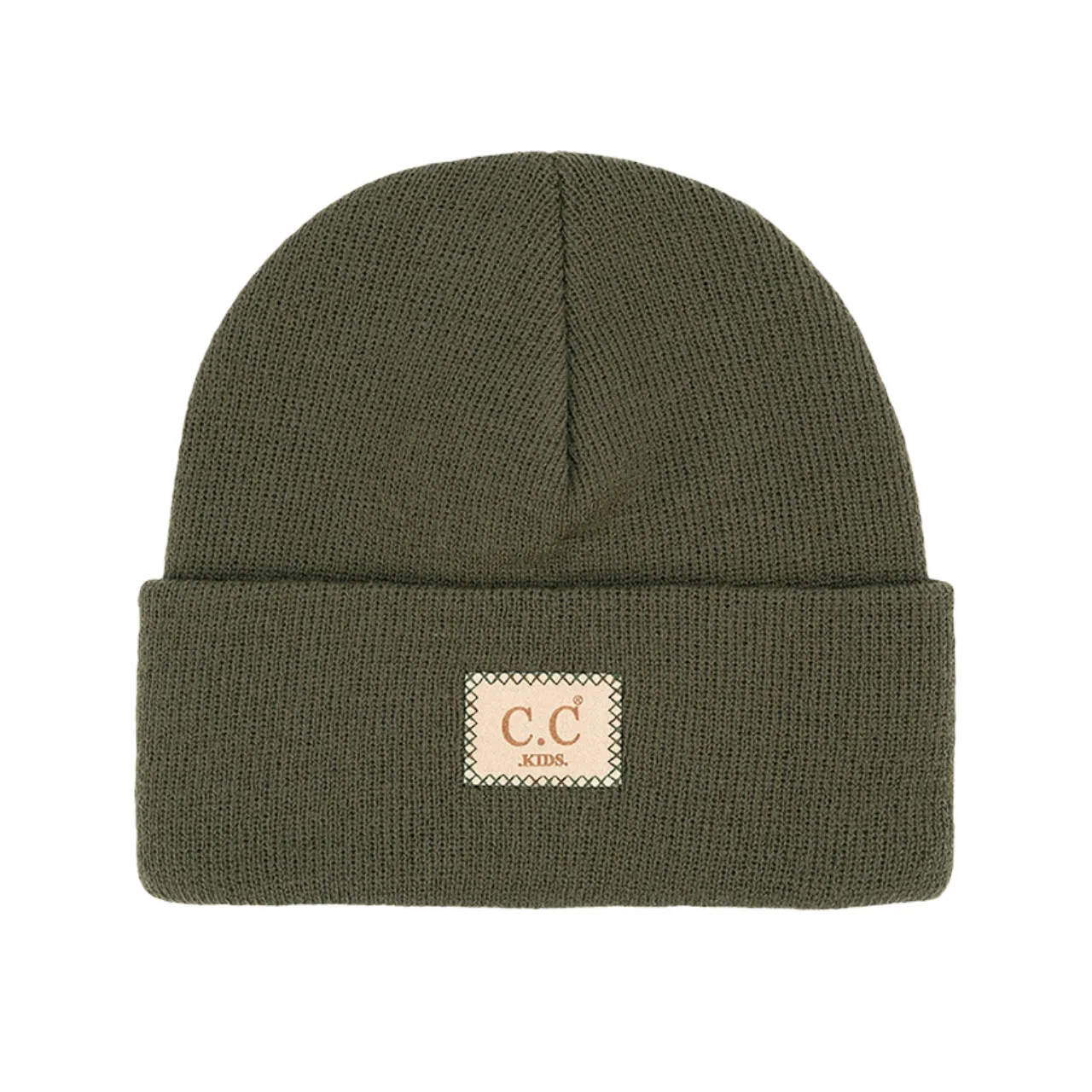 C.C Beanie Ribbed Winter Hat - Kids
