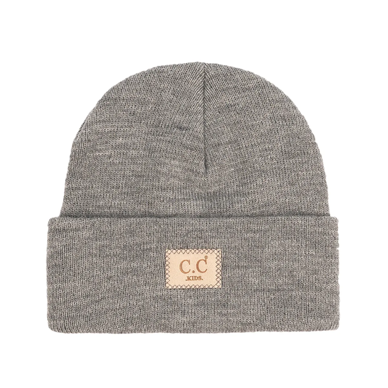 C.C Beanie Ribbed Winter Hat - Kids