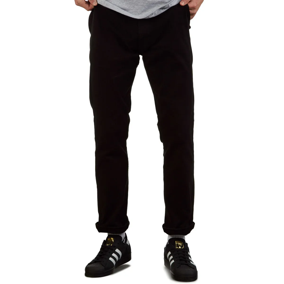 CCS Standard Plus Straight Chino Pants - Black