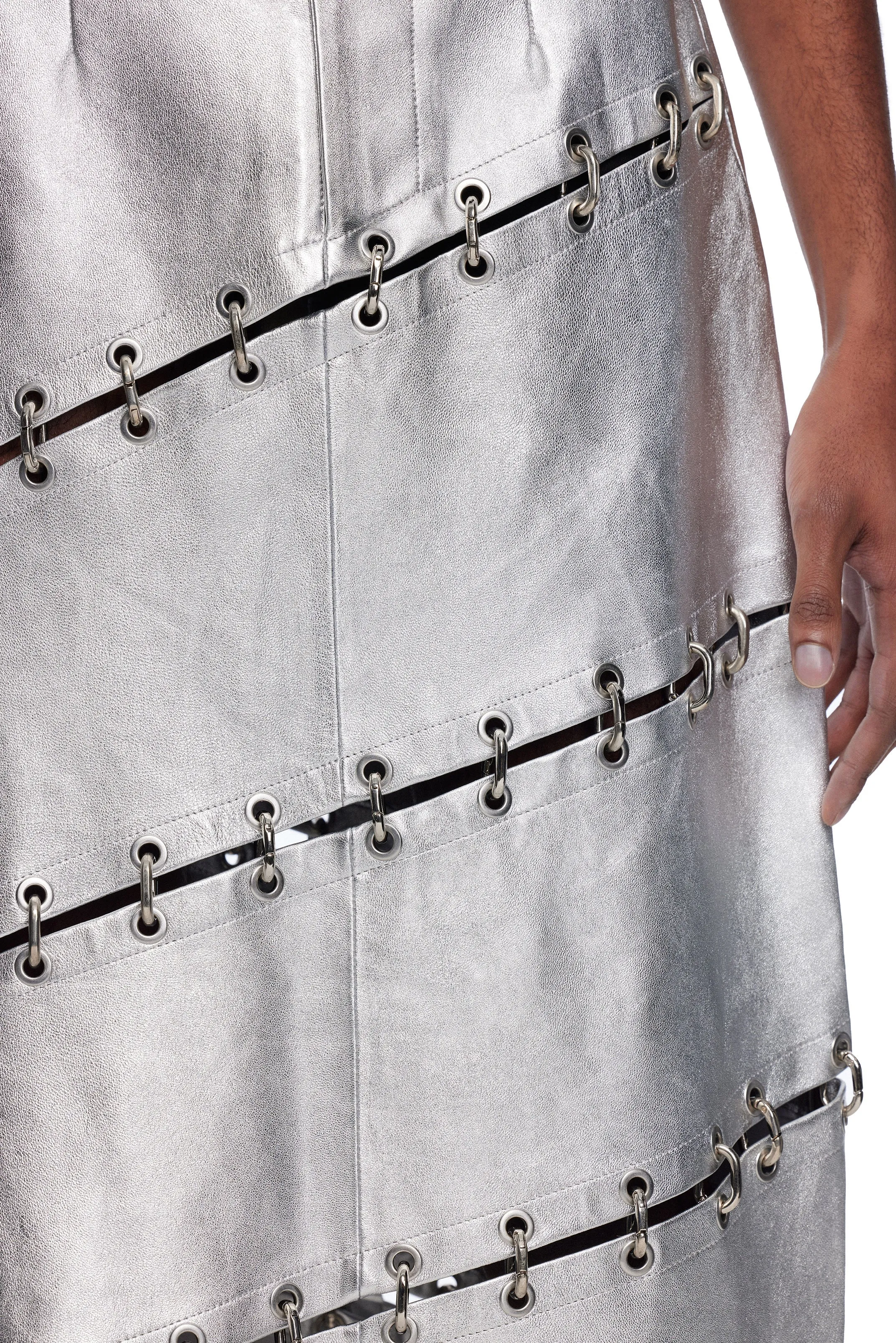 Chainlock Pencil Skirt