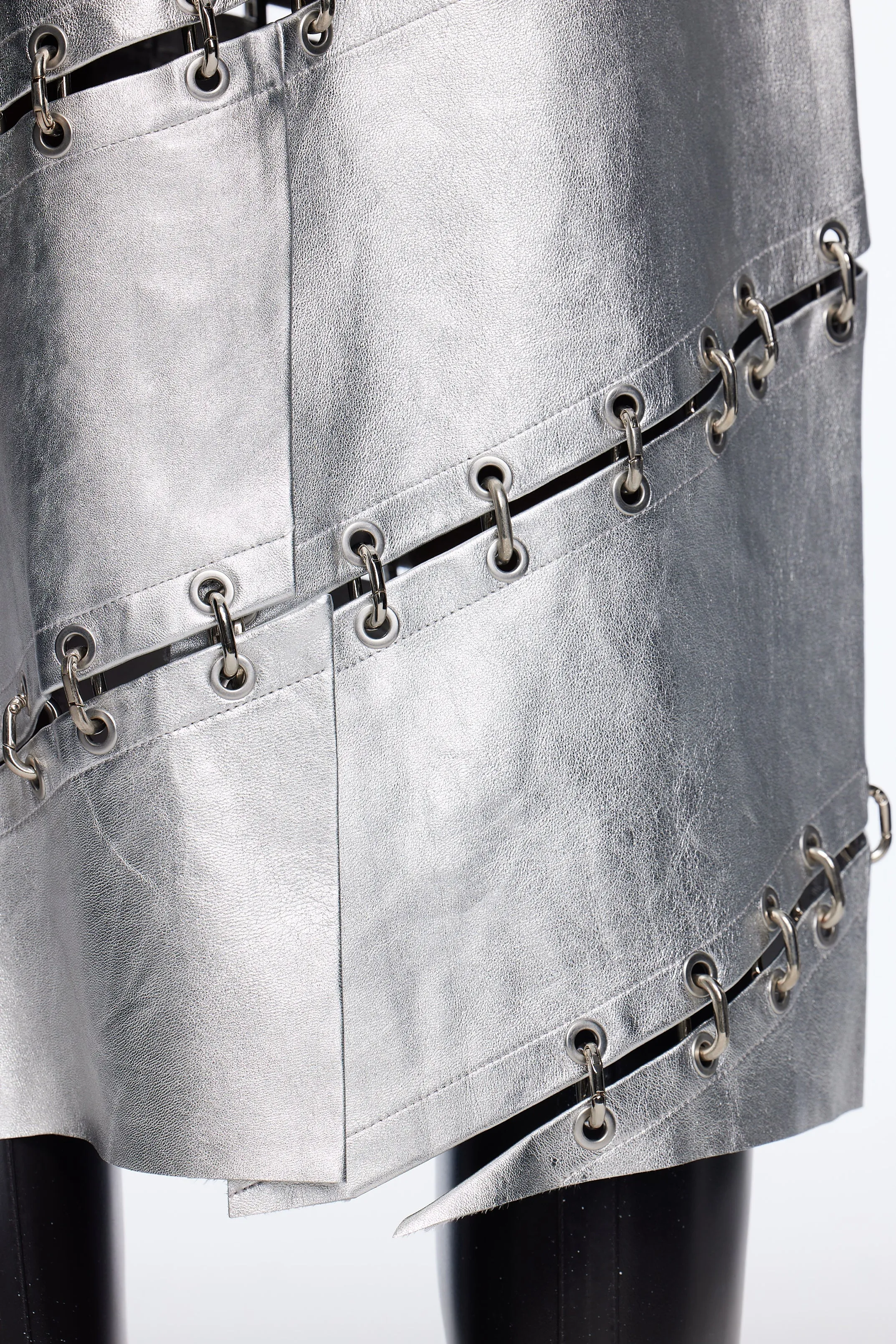 Chainlock Pencil Skirt