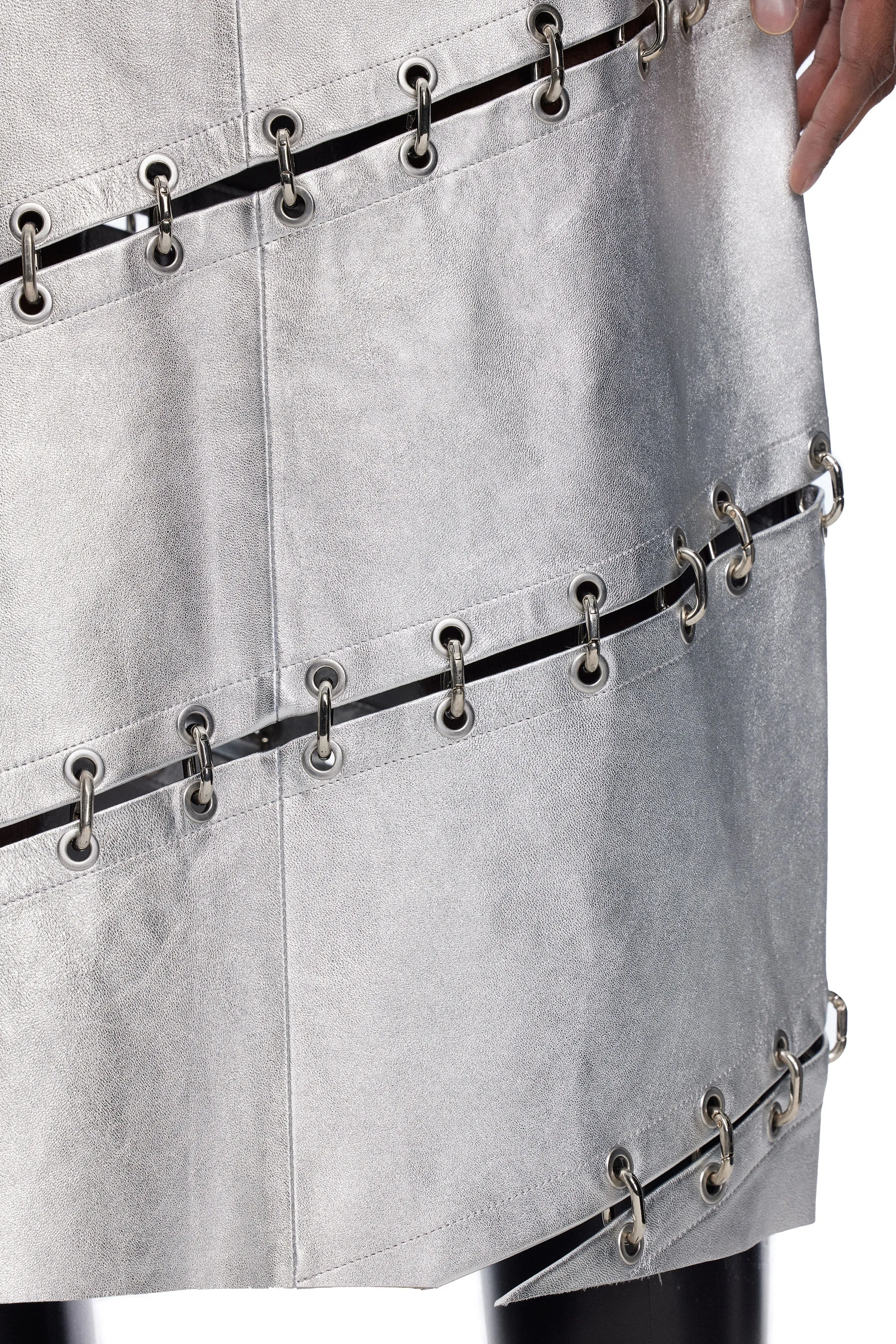 Chainlock Pencil Skirt