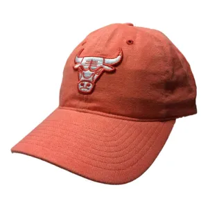 Chicago Bulls Mitchell & Ness WOMEN'S Coral Adjustable Strapback Hat Cap