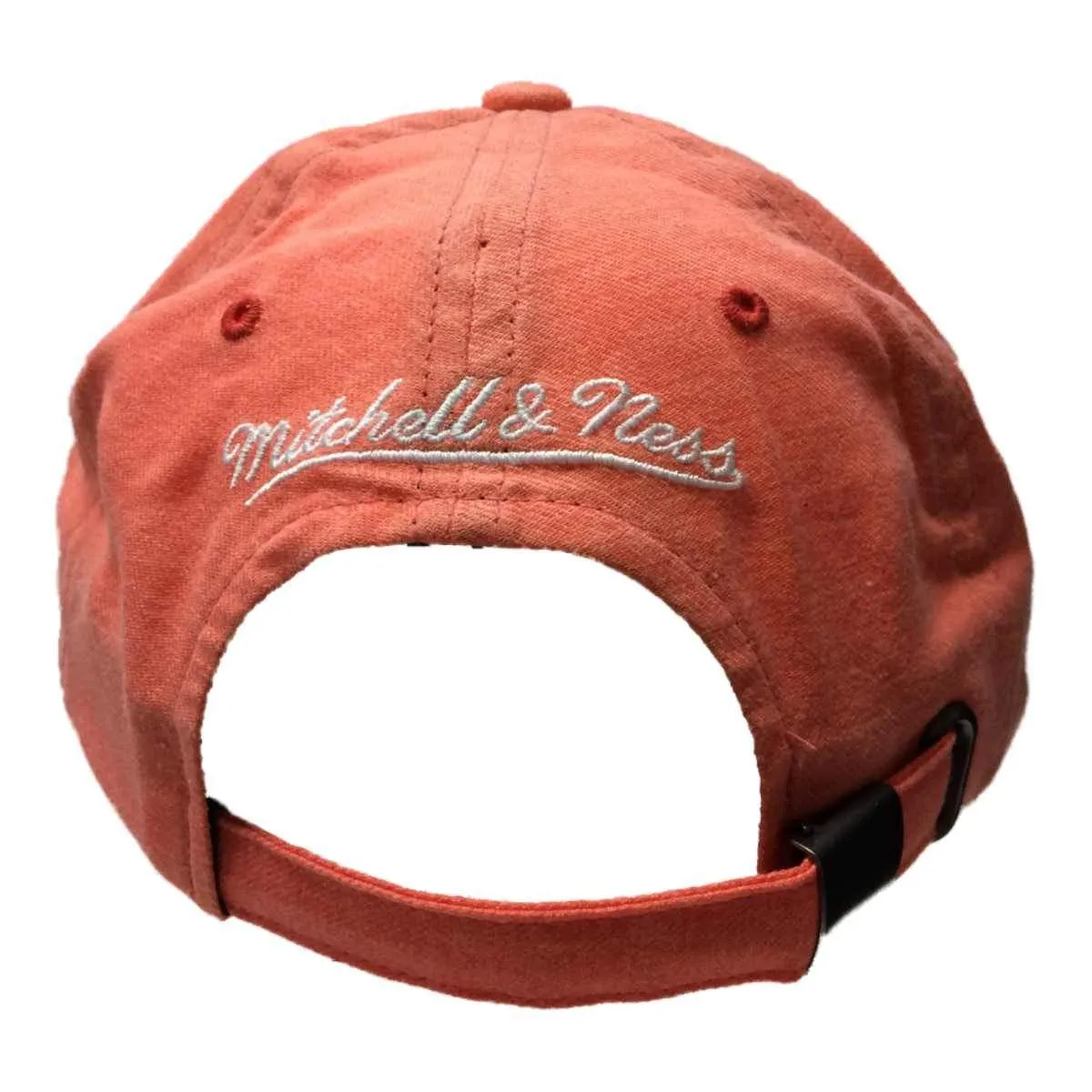 Chicago Bulls Mitchell & Ness WOMEN'S Coral Adjustable Strapback Hat Cap