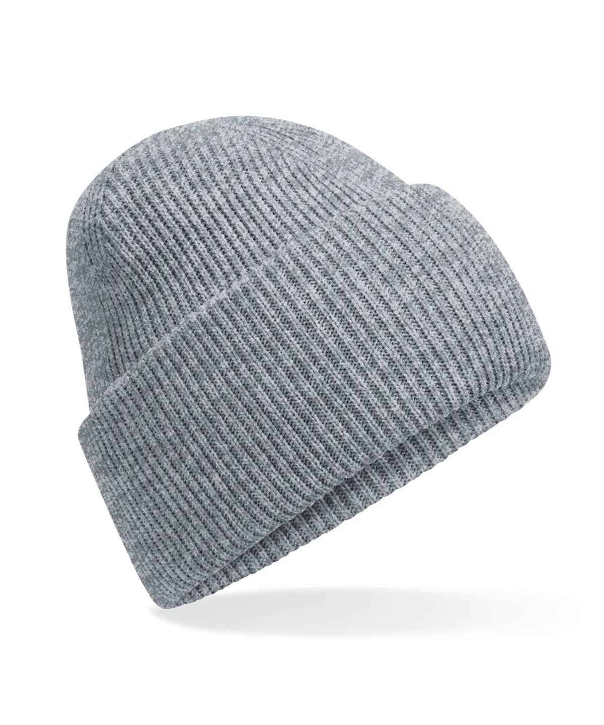 Classic engineered deep-cuffed beanie | Ash