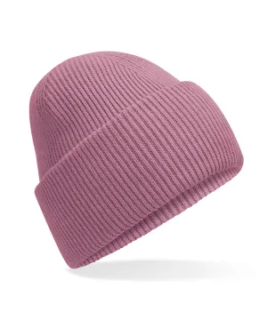 Classic engineered deep-cuffed beanie | Dusty Purple