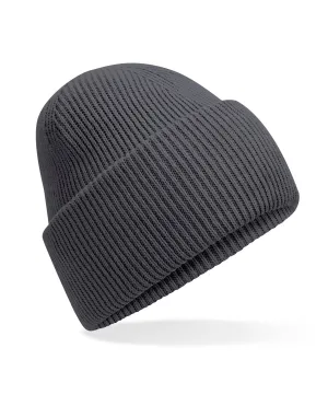 Classic engineered deep-cuffed beanie | Graphite Grey