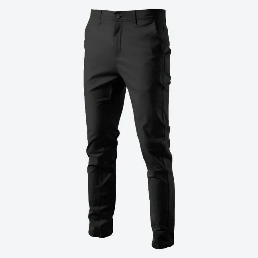 Classic Slim-Fit Casual Chino Pants