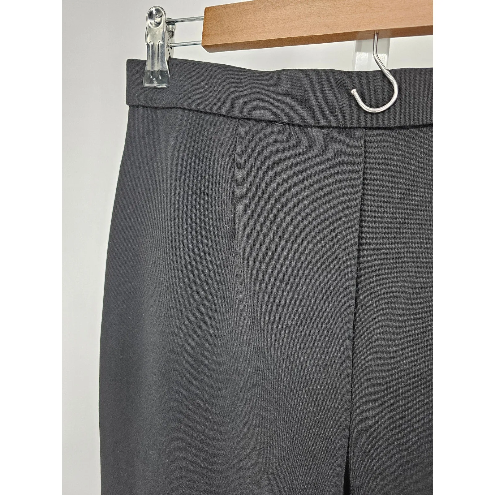 Coldwater Creek Womens Sz M Bootcut Dress Pants Solid Black