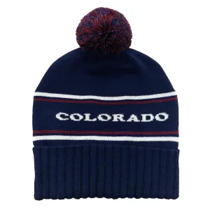 Colorado Pom Beanie