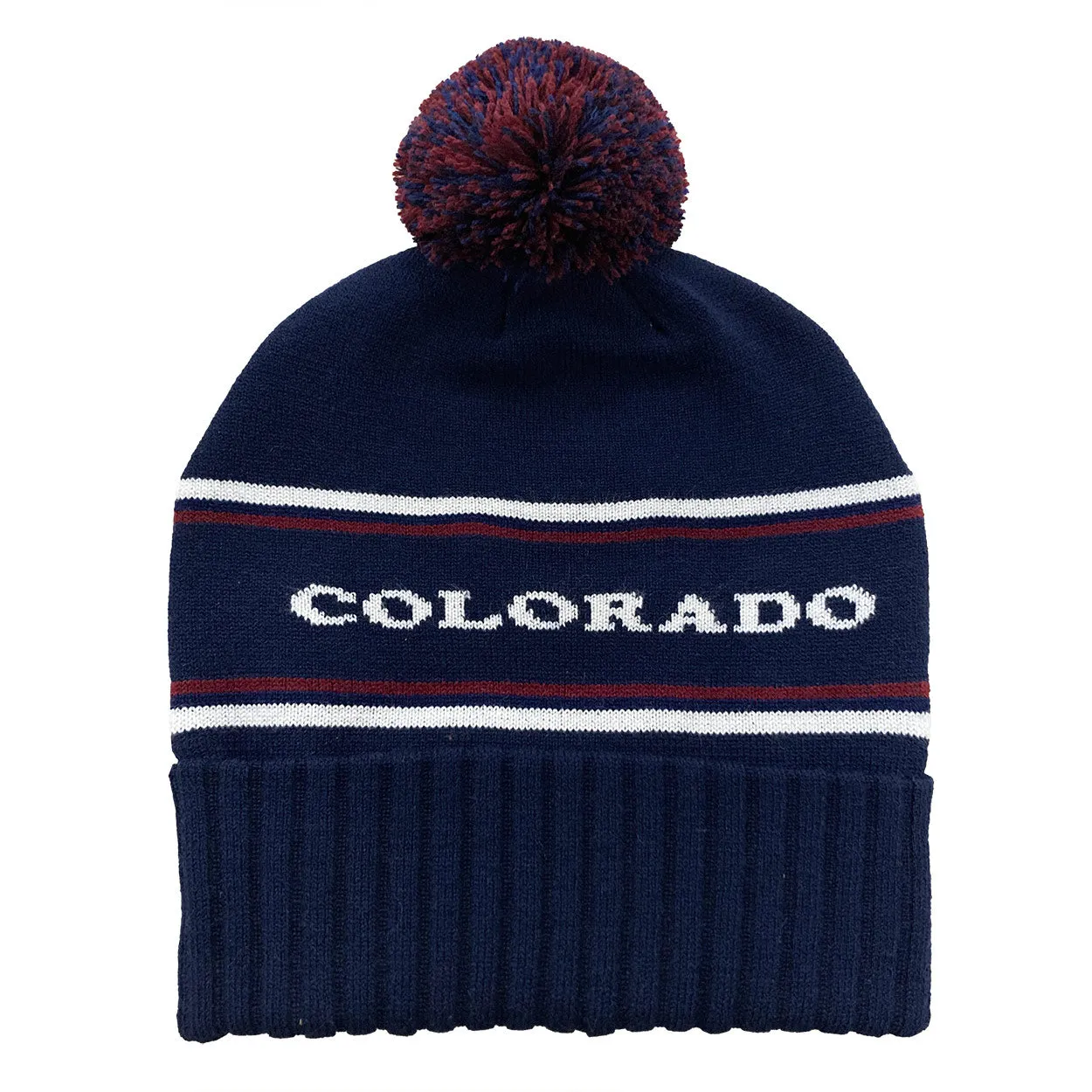 Colorado Pom Beanie