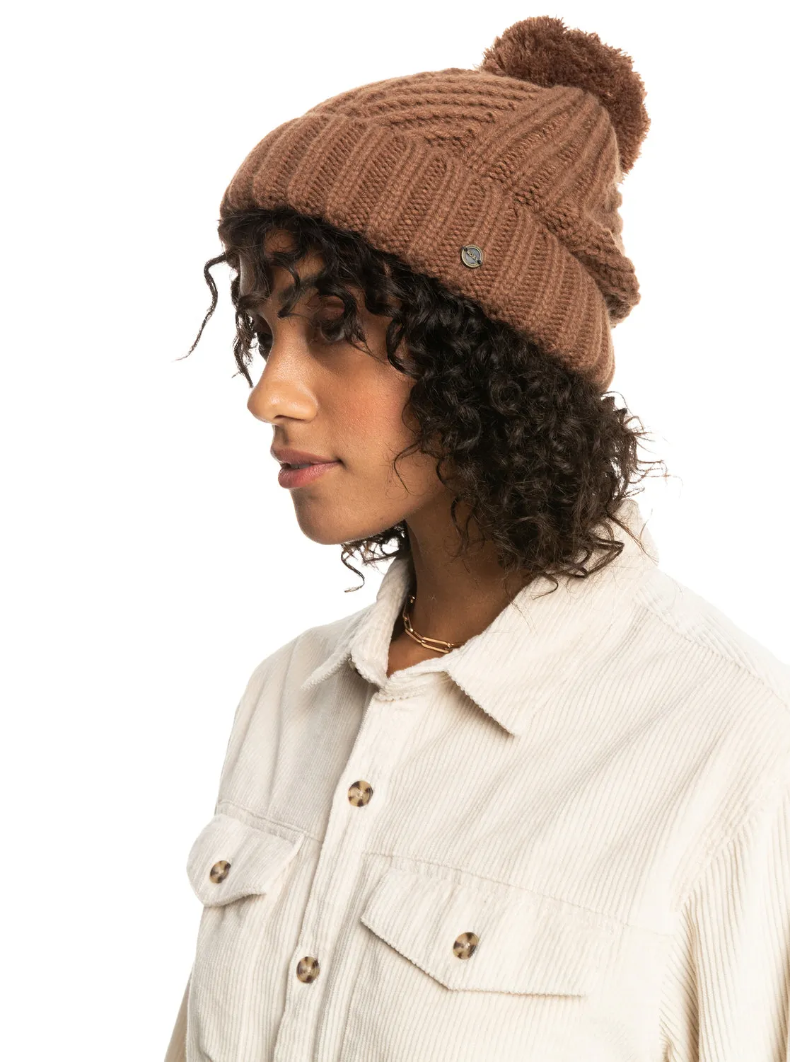 Cozy Sundown Beanie - Dusty Coral