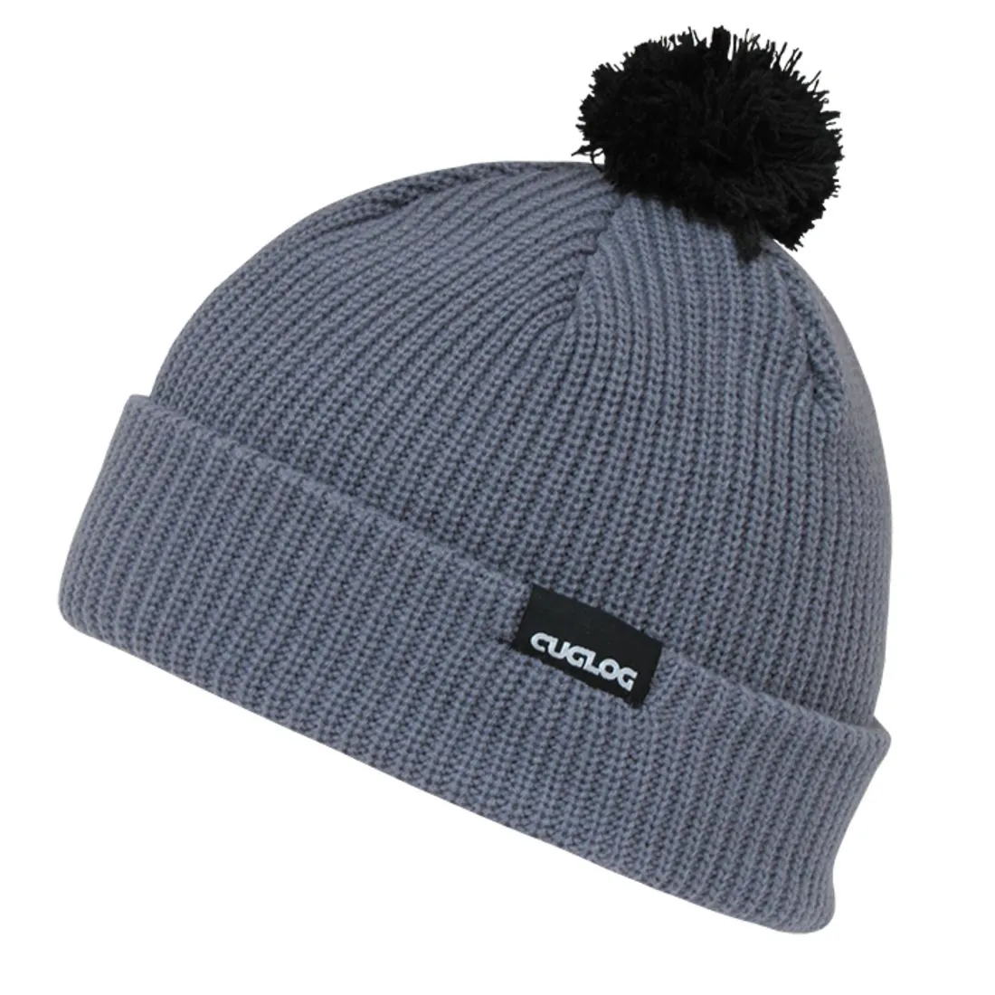 Cuglog K002 Sailor Watch Rib Cuffed Knit Pom Beanies Hat Winter Ski Caps