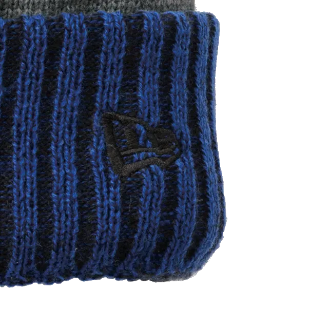 D1879 Colorblock Cuffed Beanie