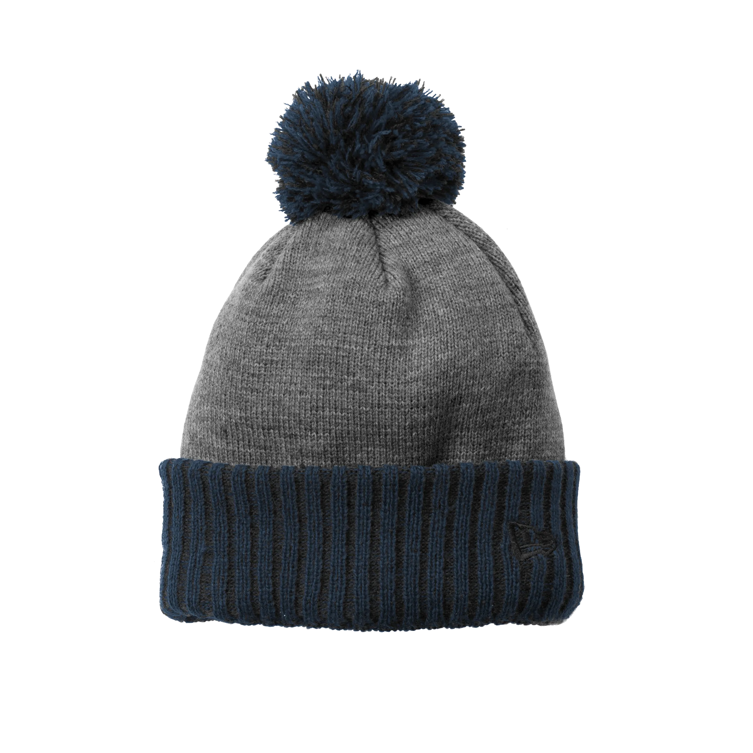 D1879 Colorblock Cuffed Beanie