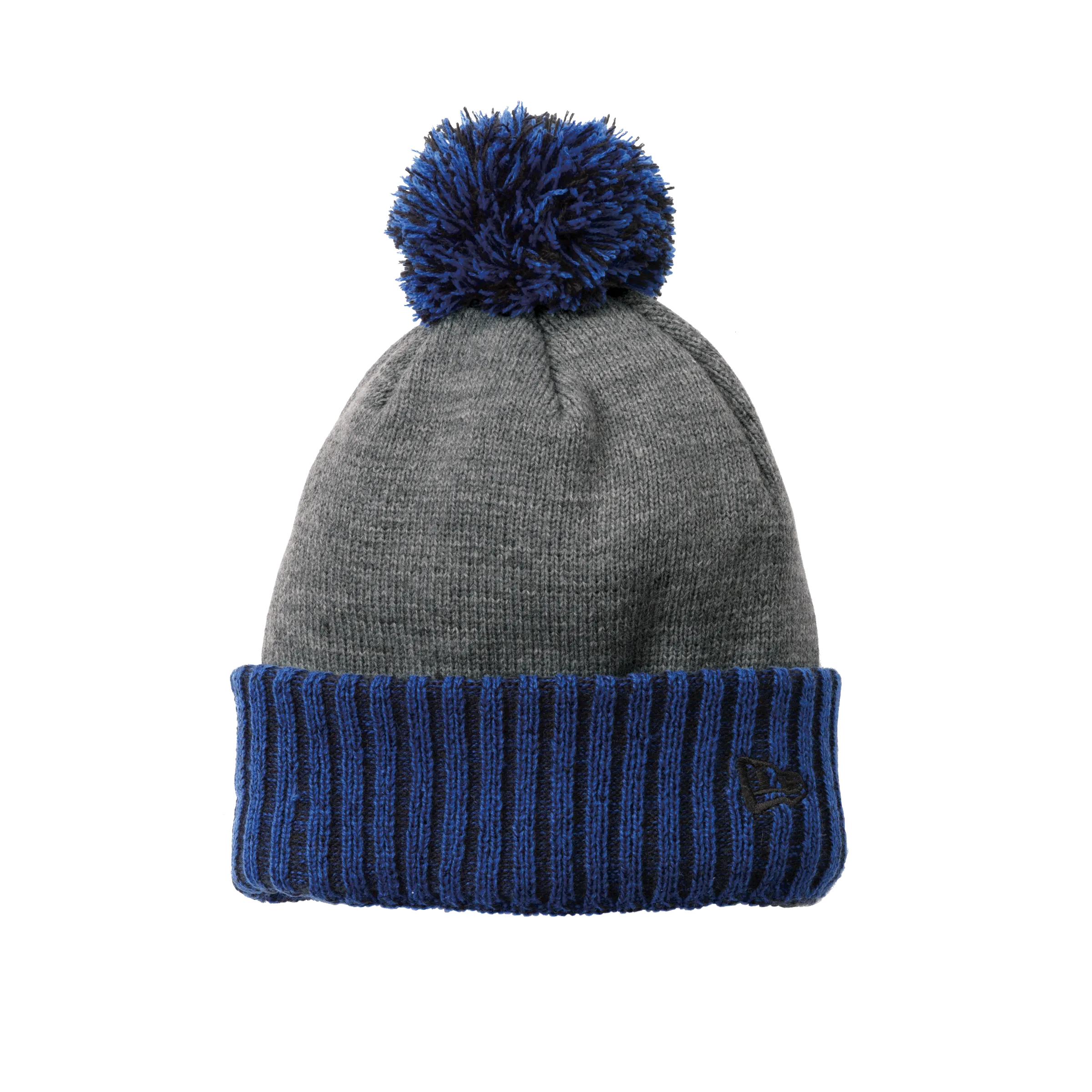 D1879 Colorblock Cuffed Beanie