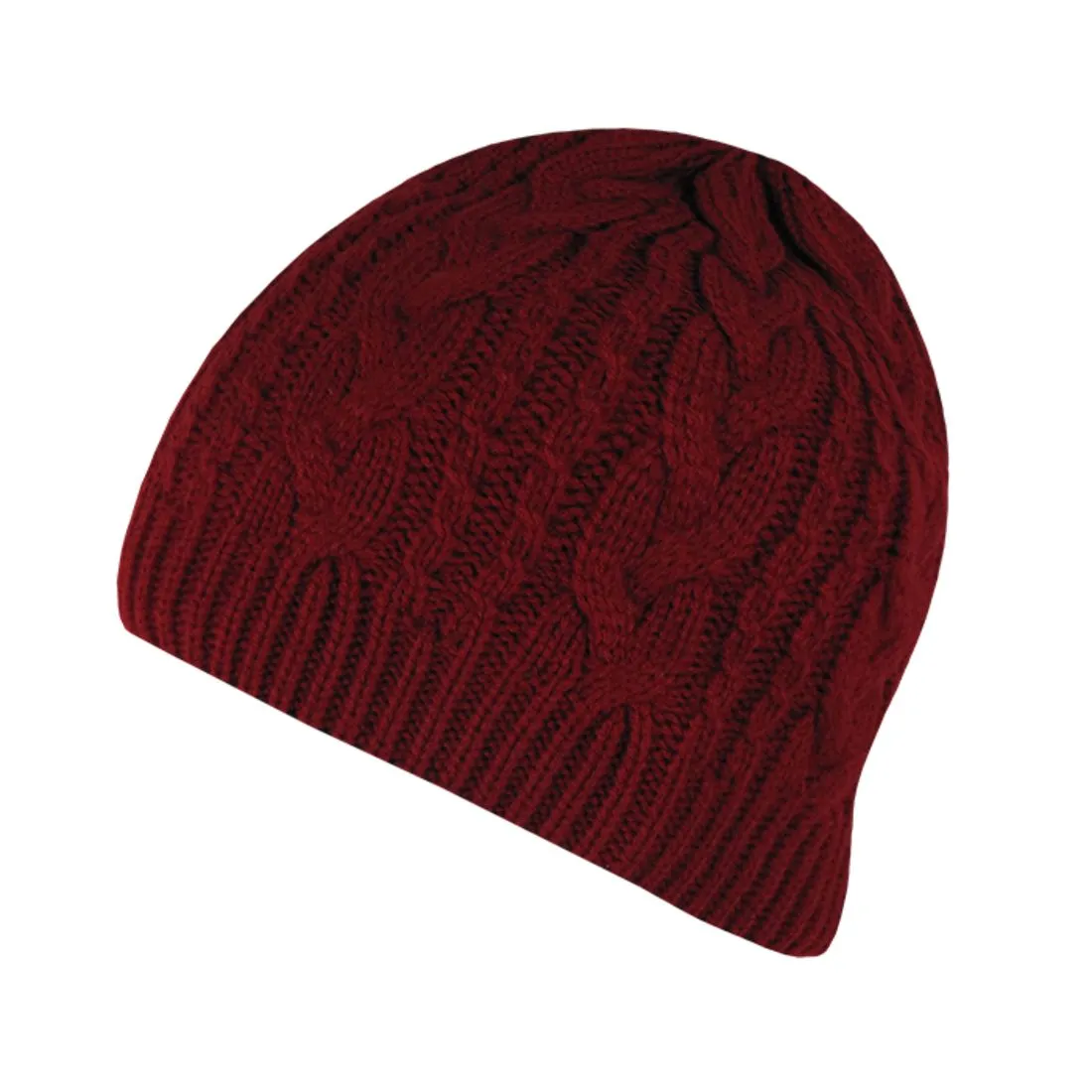 Decky 634 Braided Knit Beanie Hats Soft Stretchy Beanies Ski Winter Warm Caps