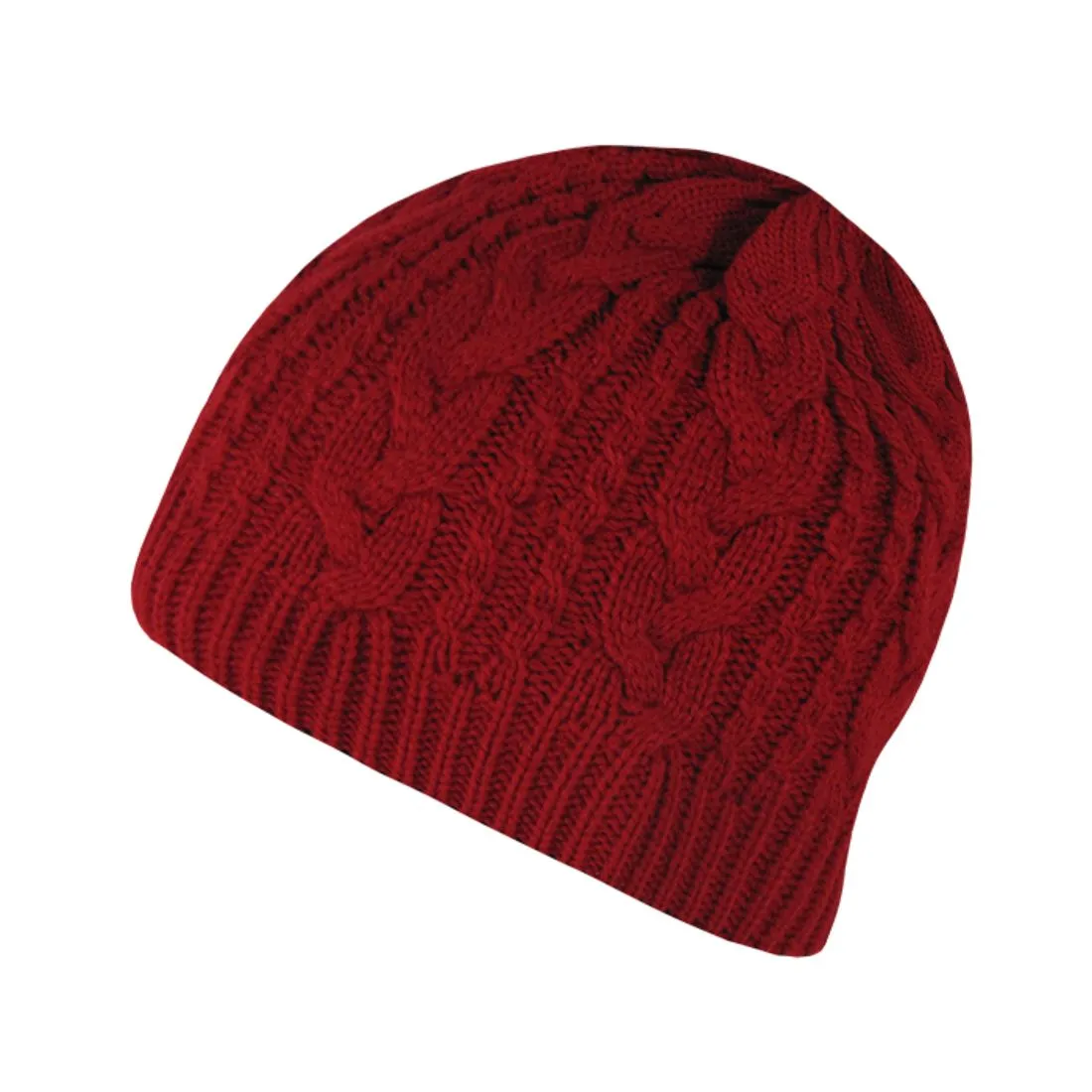 Decky 634 Braided Knit Beanie Hats Soft Stretchy Beanies Ski Winter Warm Caps