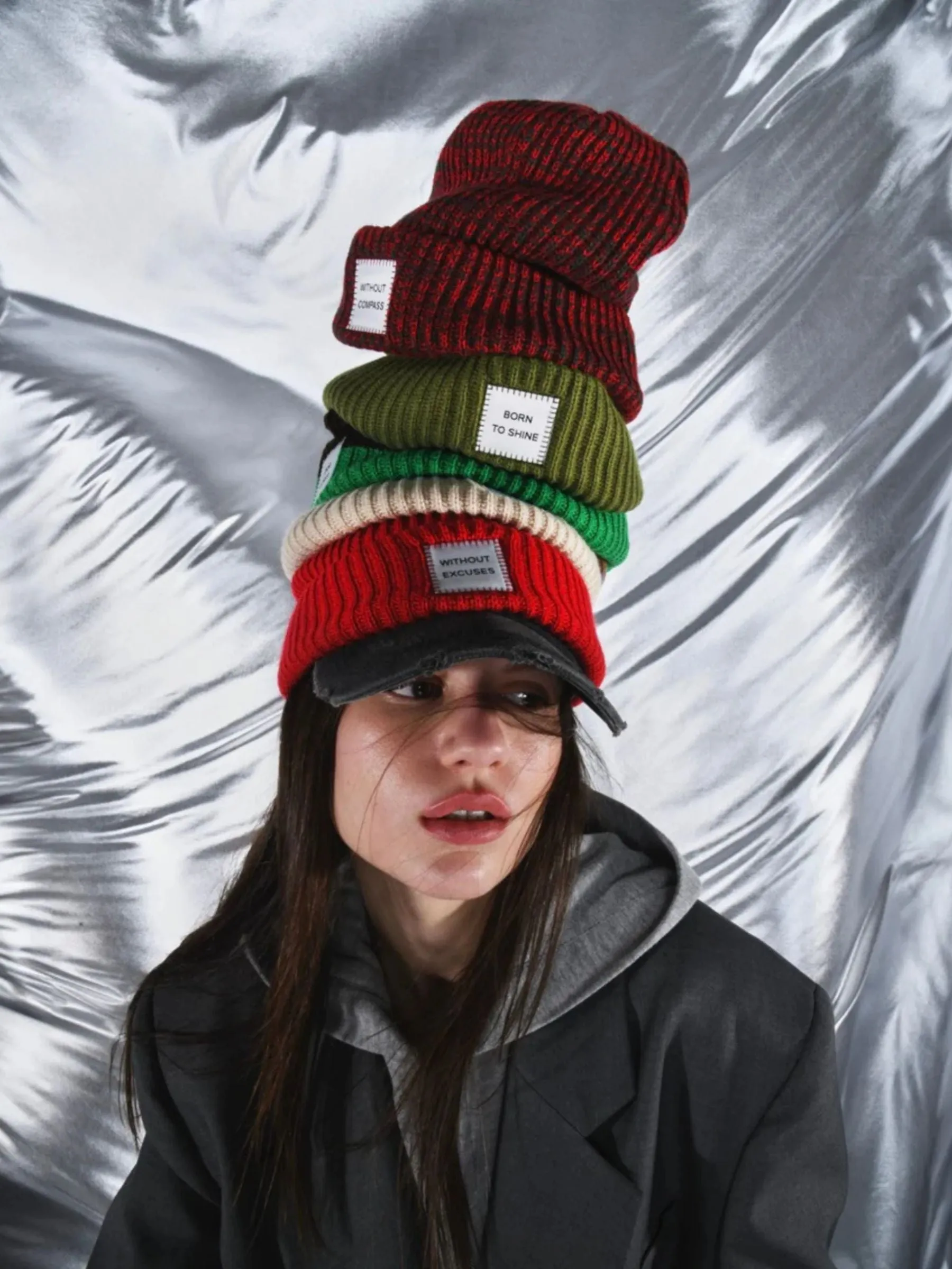 Dont Stress Me Green Beanie | Verb To Do