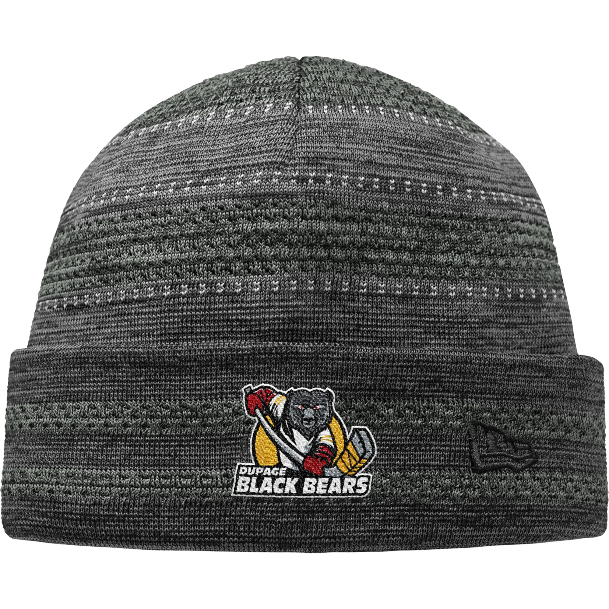 Dupage Black Bears New Era On-Field Knit Beanie