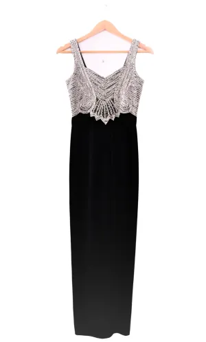 Elegant Long black dress