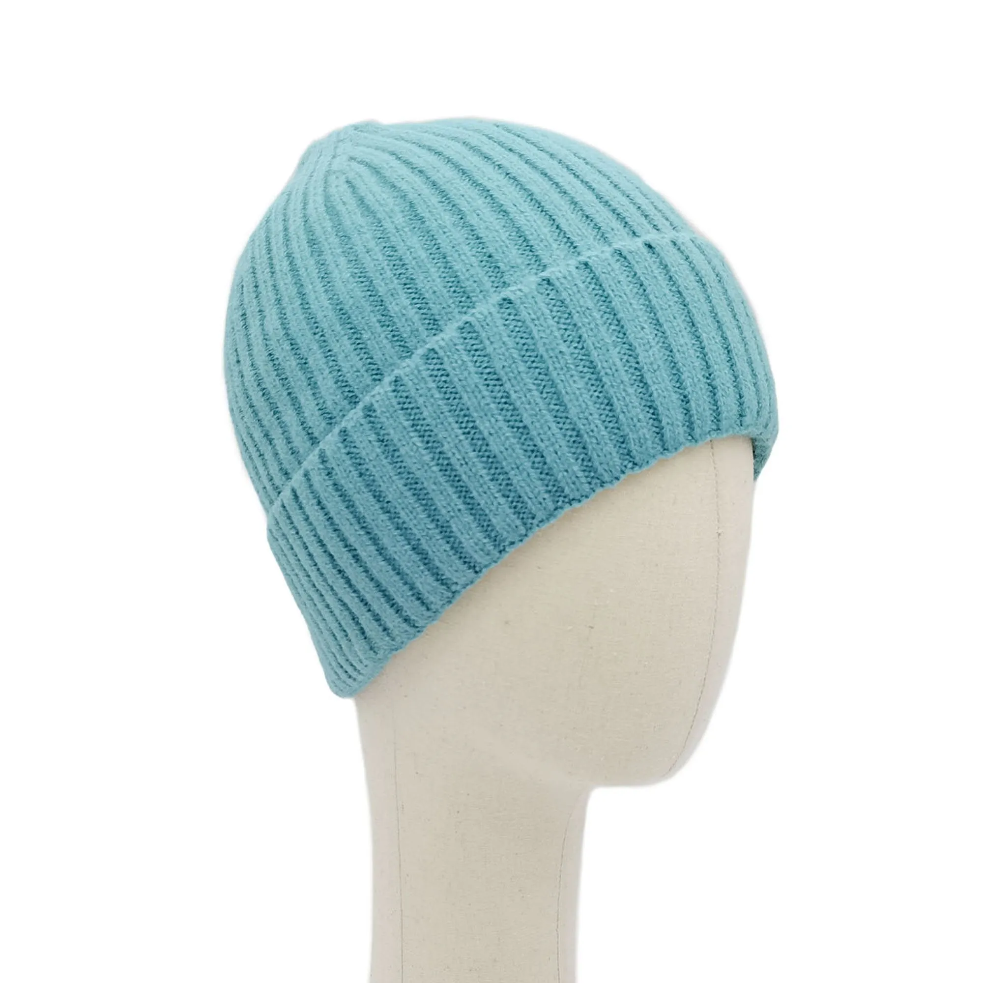 Empire Cove Womens Winter Solid Ribbed Knit Cuff Beanie Hat Soft Warm