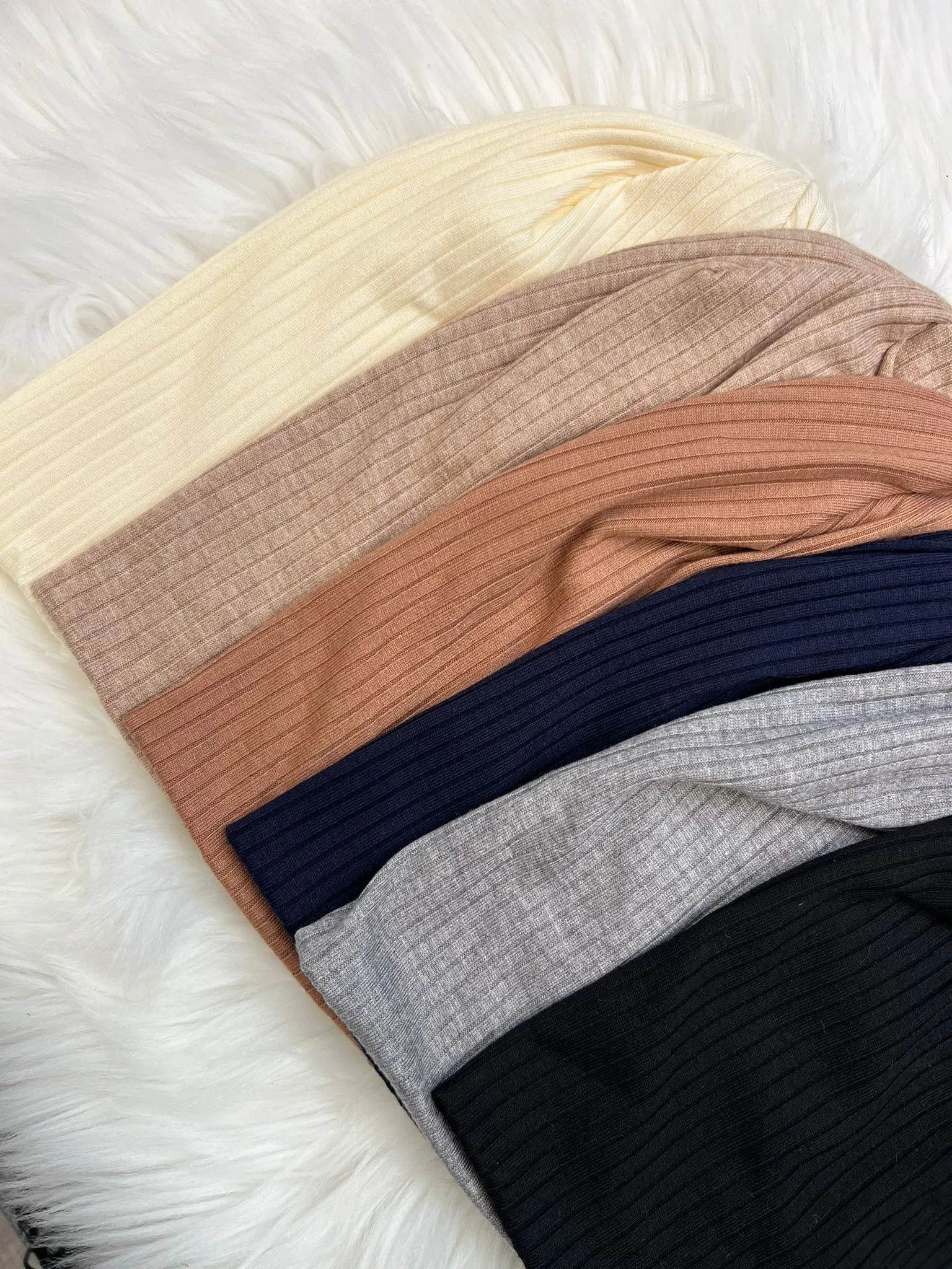Essential Ribbed Beanies