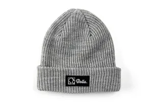 EVERYDAY FOLD BEANIE - HEATHER GREY