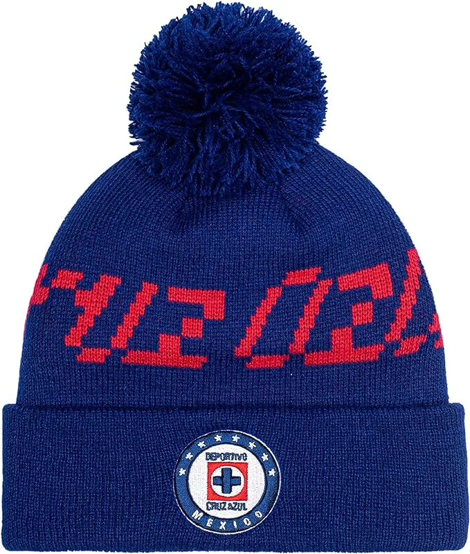 Fan Ink Cruz Azul Pixel Beanie CAZ-2034-5411 Blue