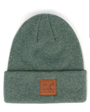 Forest C.C. knit beanie * on sale