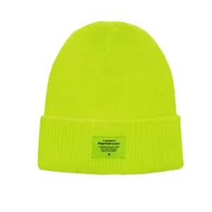 Frequency Ribbed Beanie