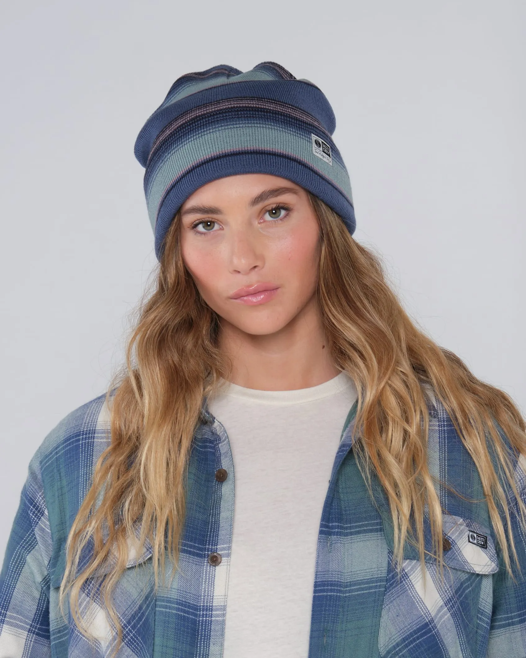 Frits Beanie - Blue Steel