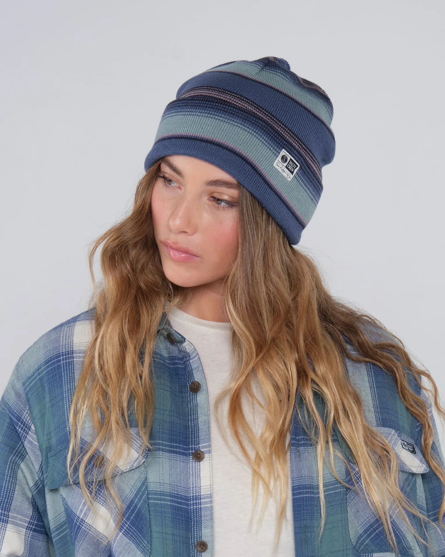 Frits Beanie - Blue Steel