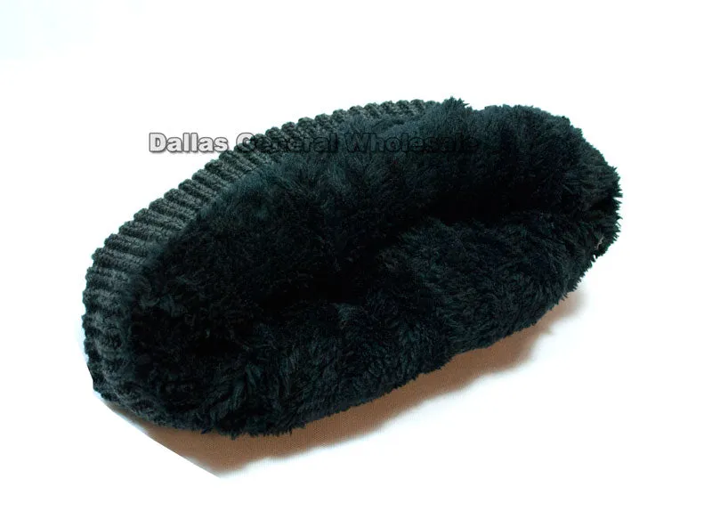 Fur Insulted Thermal Beanies Caps Wholesale